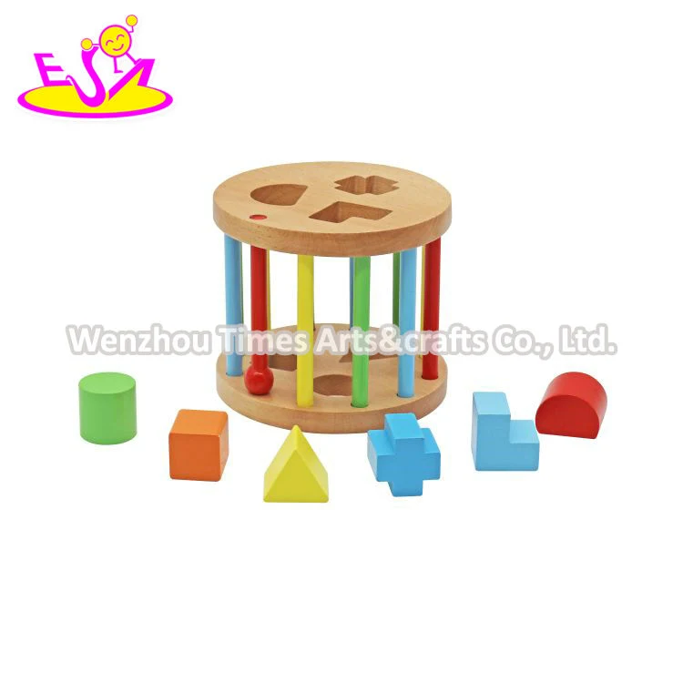 Wholesale/Supplier Early Educational Balancing Game Wooden Stacking Blocks for Kids W11f115