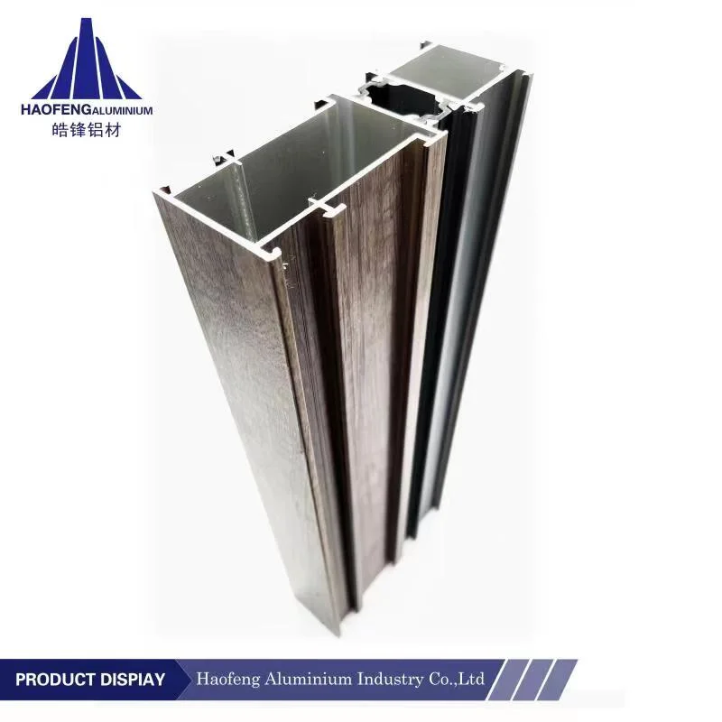 Aluminium/Aluminum Profile Products High quality/High cost performance  Powder Coating Wood Grain