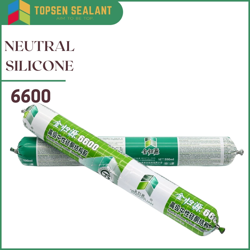 Neutral Silicone Sealant for Weather Resisitance Stone Curtain Wall Sealing