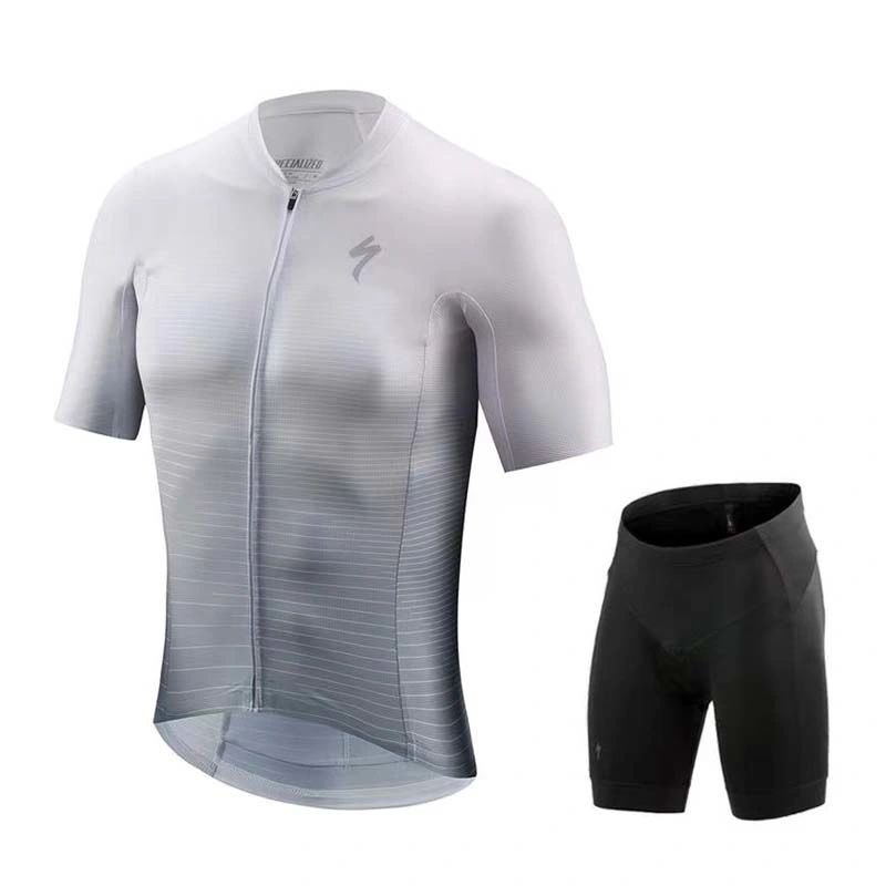 Nylon Lycra Customize Sports Polyester Mesh Cycling Jersey Cycling Wear