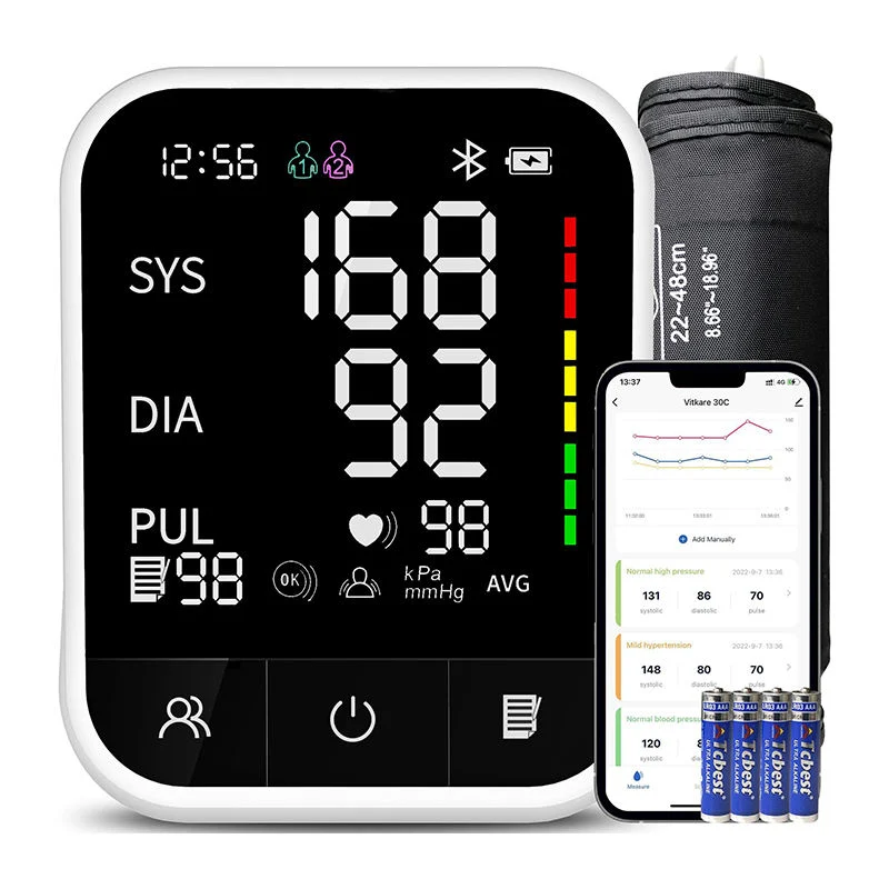 Sphygmomanometer Tensiometro Digital Bp Monitor Bluetooth Upper Arm Blood Pressure Monitor