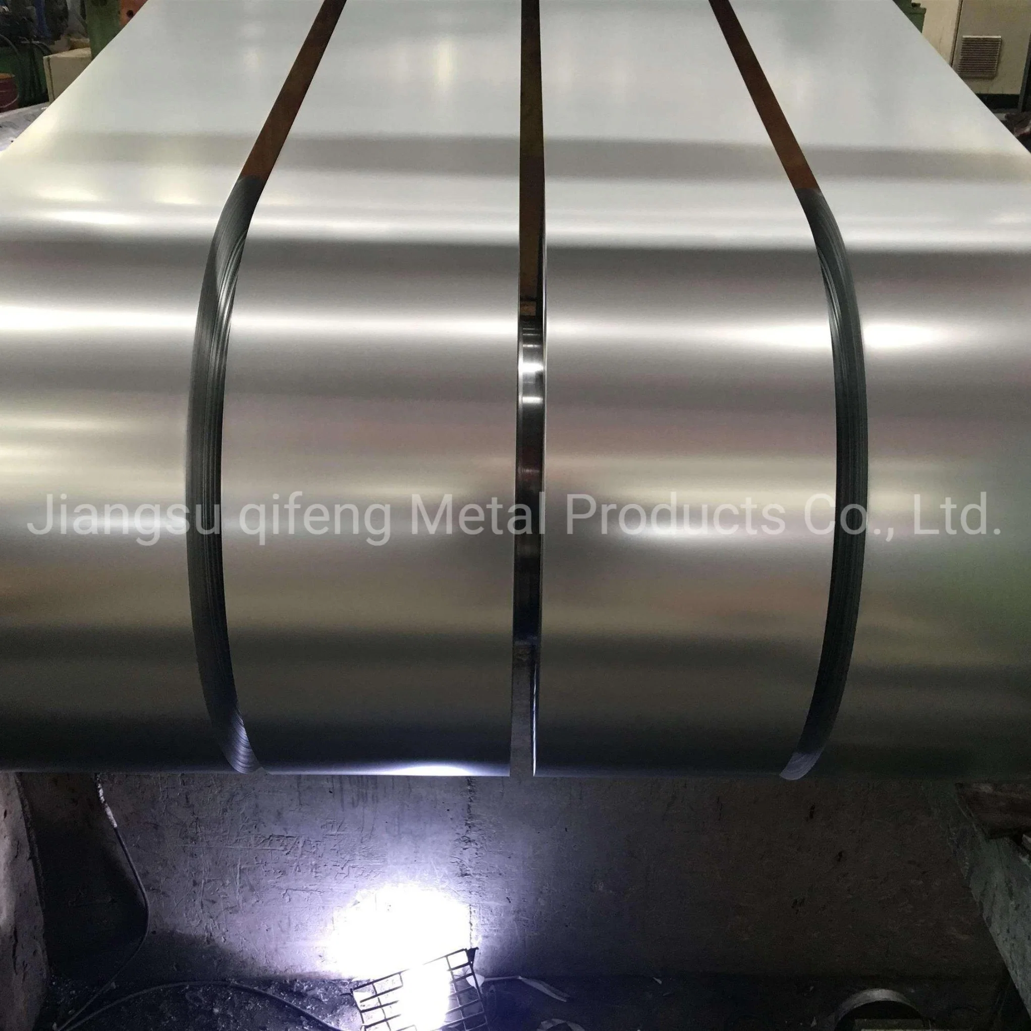 Steel Slit Coil Regular Spangle Bright Finish Surface Gi Strip Cold Rolled Galvan Steel Strip