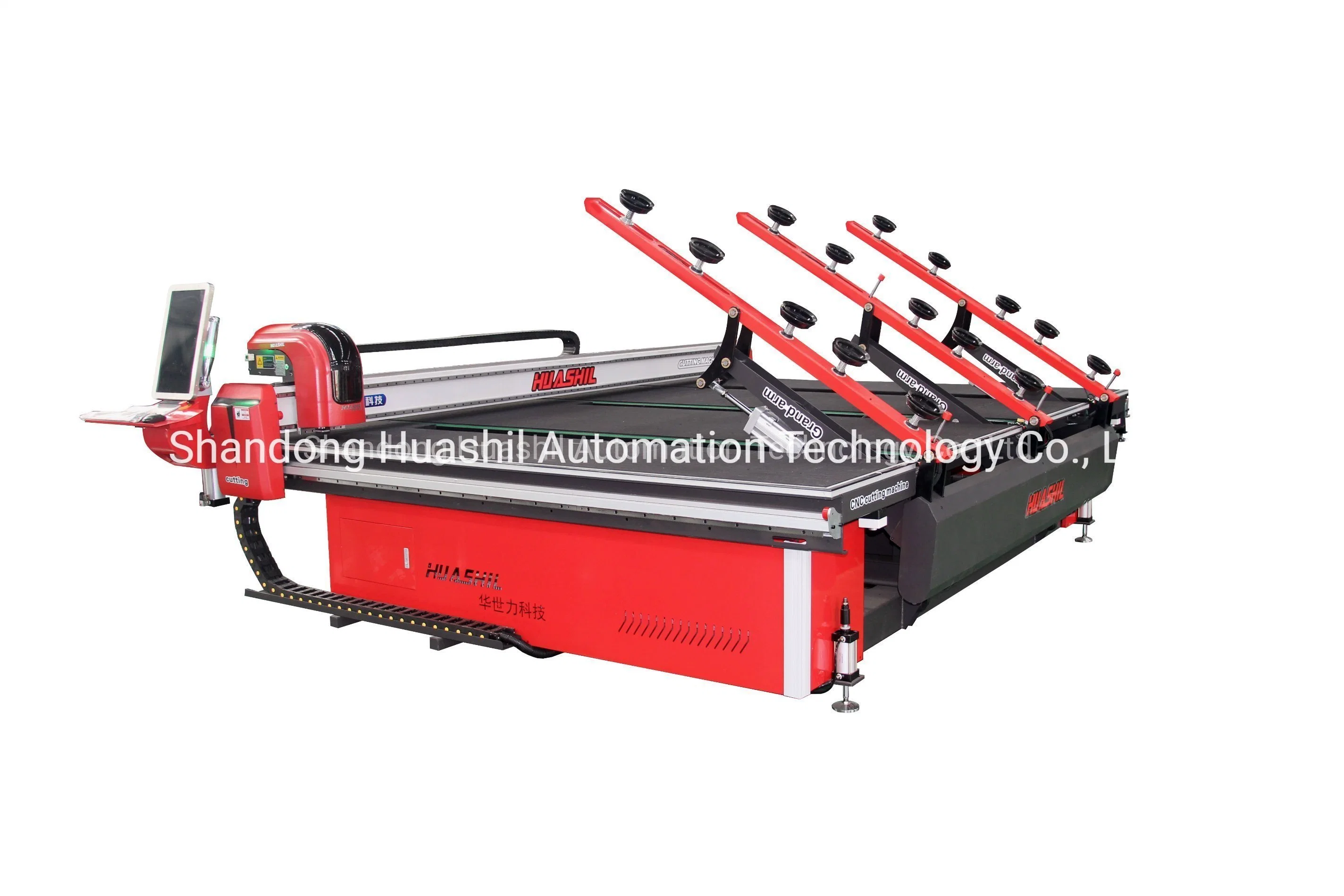Huashil Model 3826 CNC Glass Automatic Loading and Cutting Machine