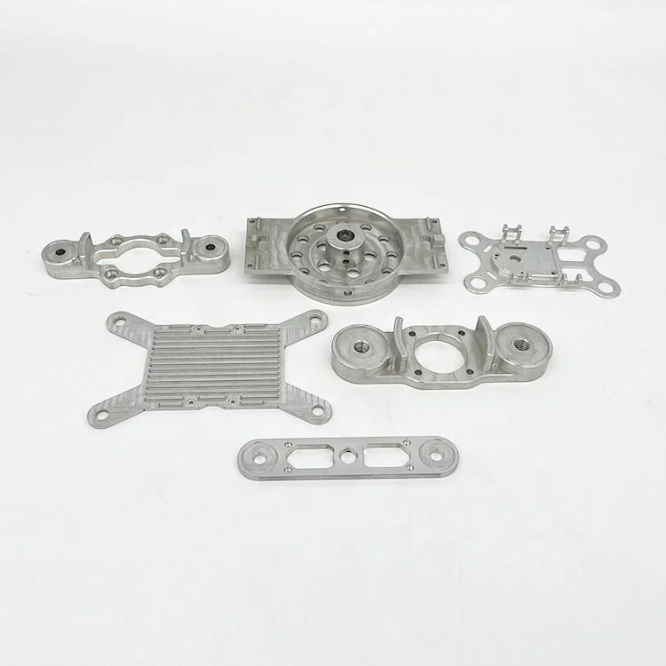 Custom CNC Machining Drone Gimbal Camera Shock Absorber Plate Bracket Front and Rear Hangers Aluminum Alloy Metal Parts