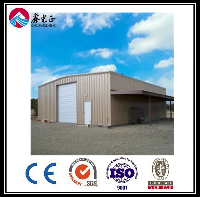 Galvanized Steel Frame Steel Sheds Galpon Workshop Almacen Metal Building Construction Prefabricated Building Steel Structure Warehouse (BYSS-101)