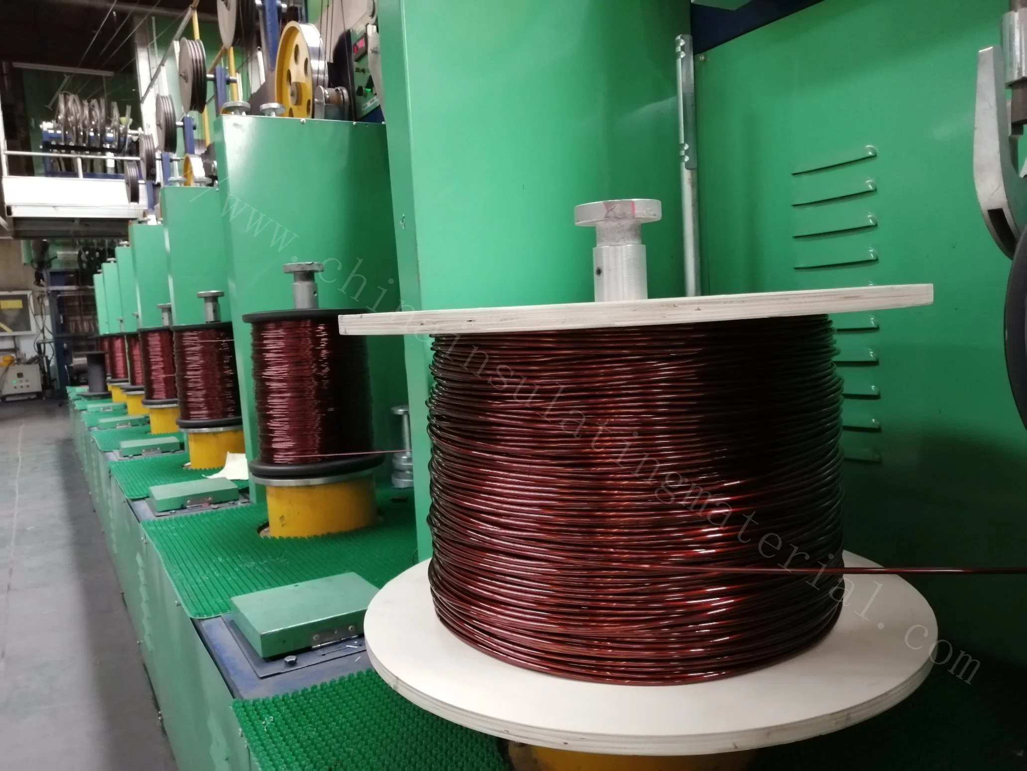 Plyesterimide-Polyamide Enameled Class 180 200 220 Enameled Aluminum Wire