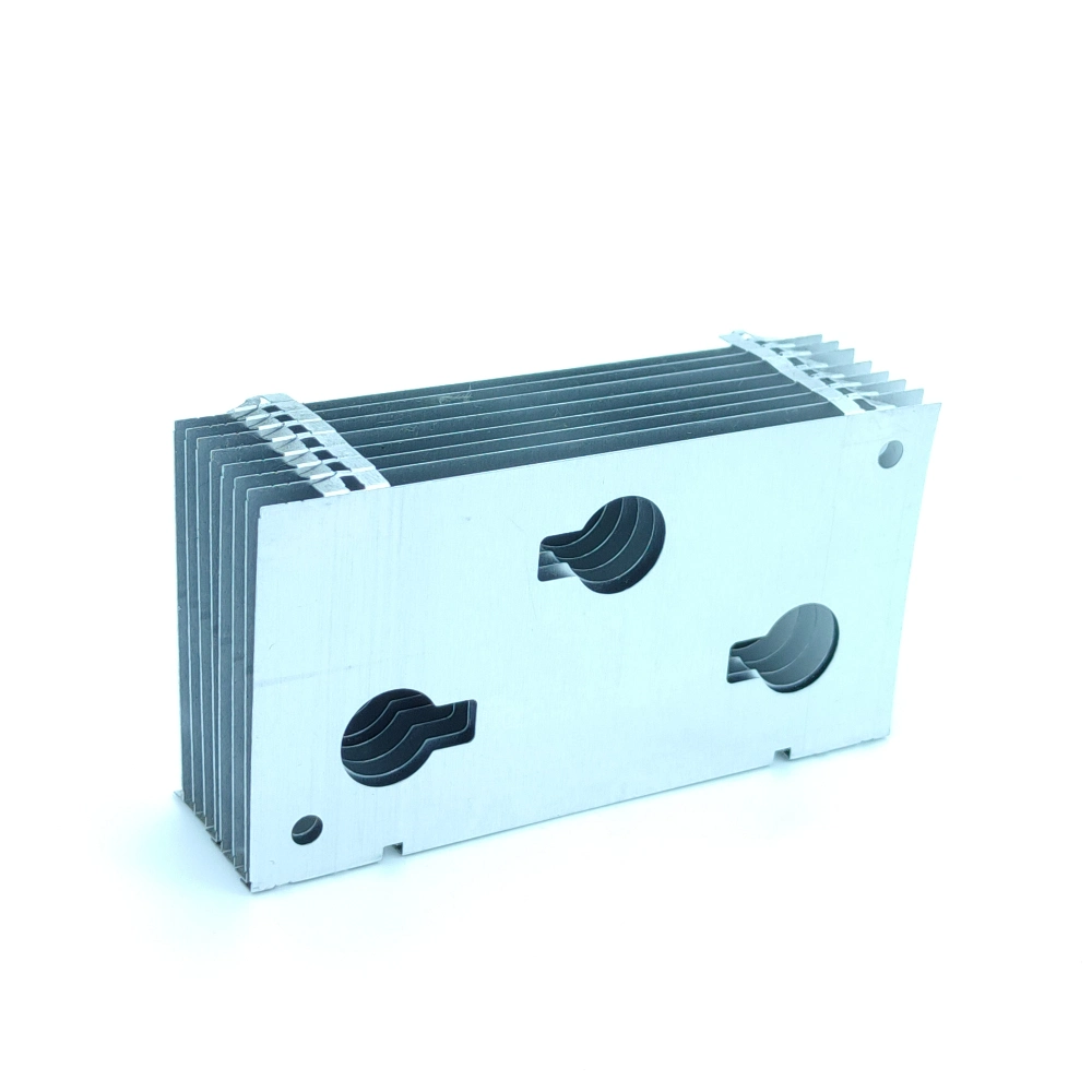 OEM Aluminum Extrusions Profile CNC Machining Silver Anodizing Aluminum