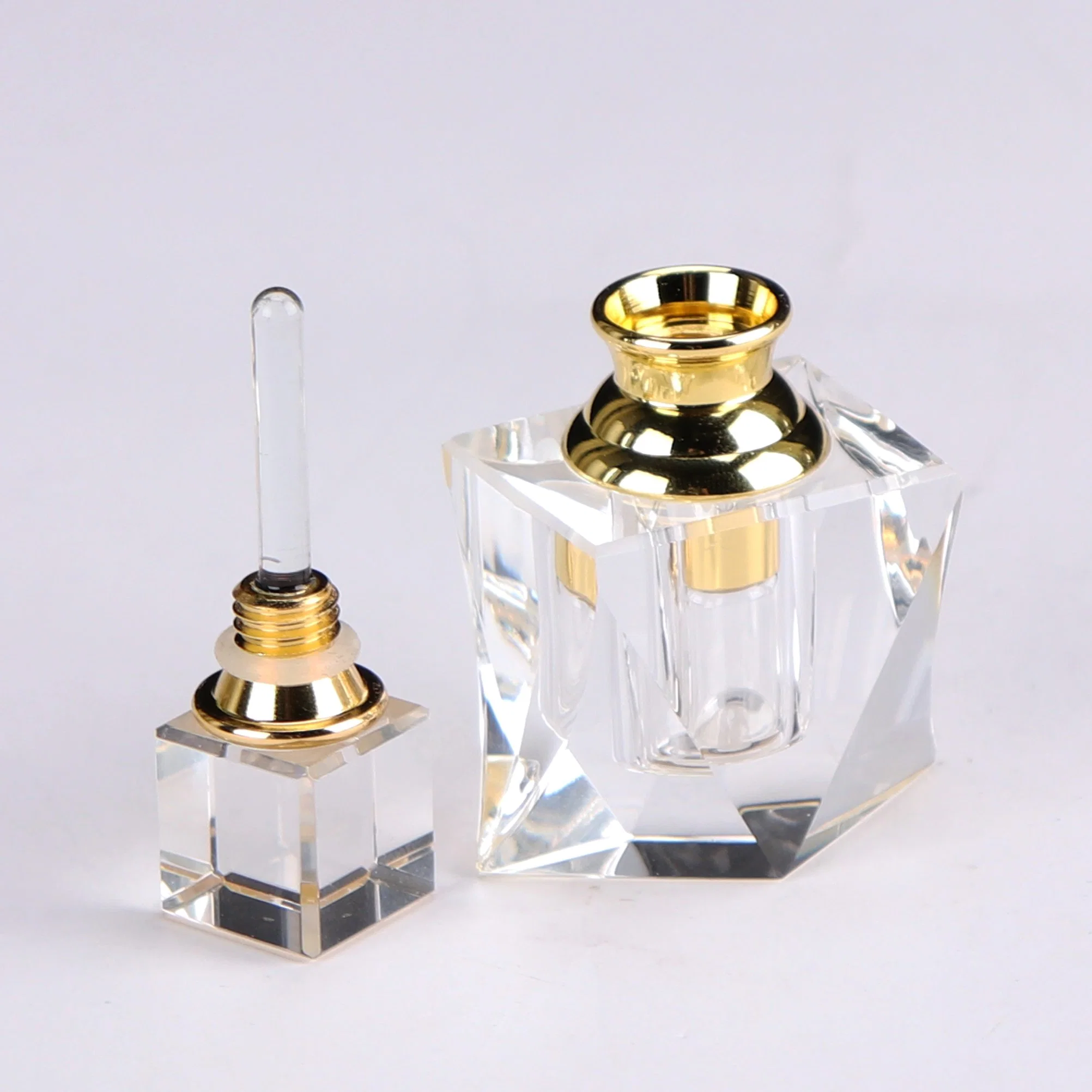 Antique Cosmetic Bottle for Wedding Favors Crystal Perfume Bottle