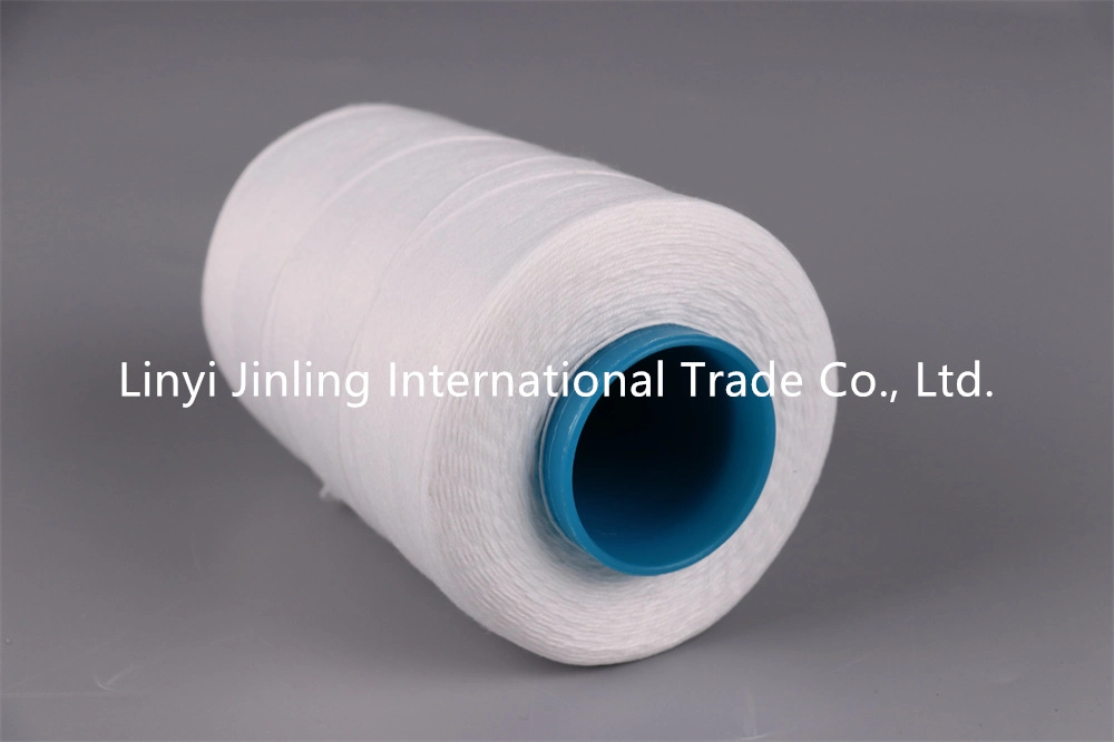 100 Polyester Yarn China Manufacturers Cationic Spun Polyester Yarn Blends Cotton 100% Polyester Spun Yarn