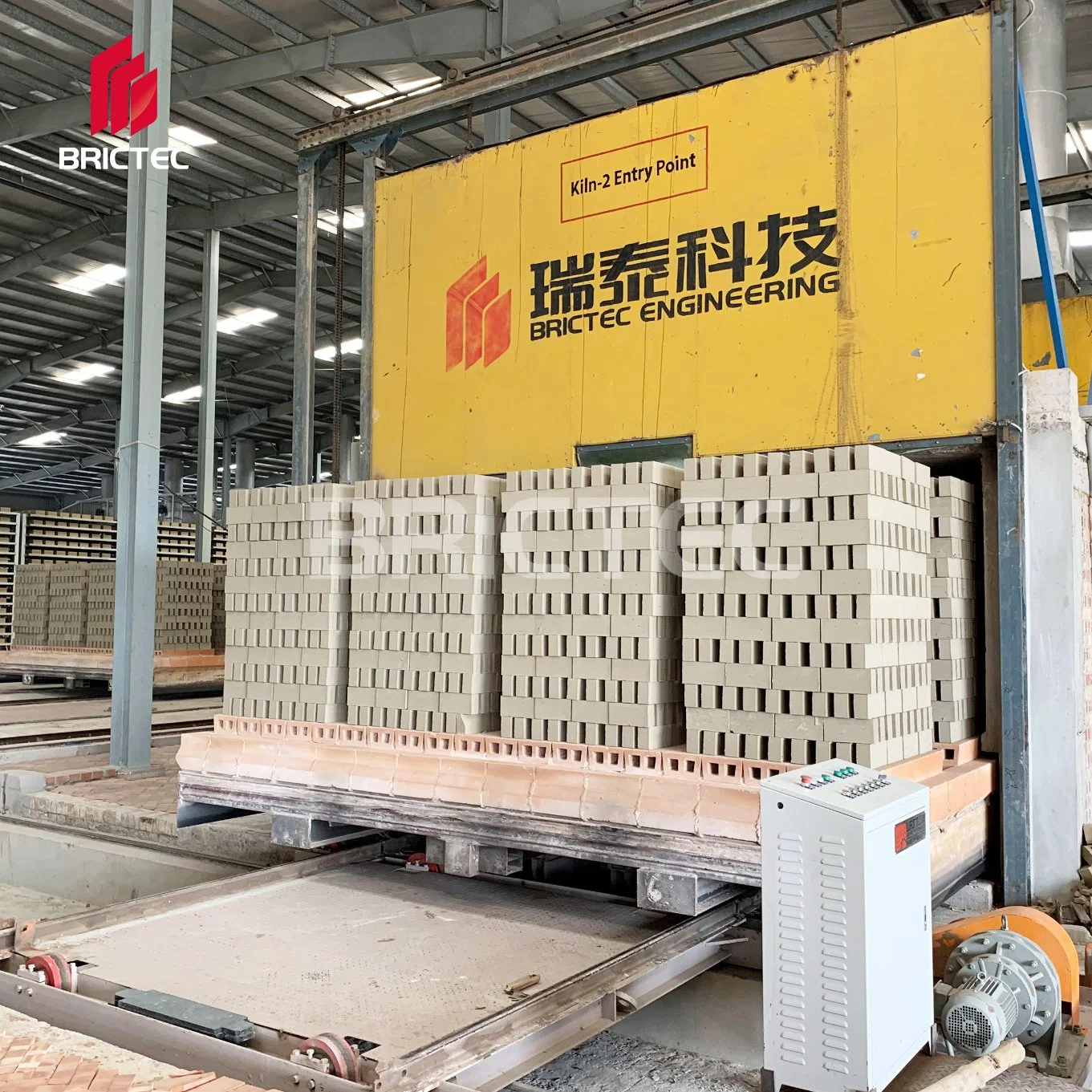 Tunnel Kiln for Clay Brick Ceramics Brick Drying Firing Process