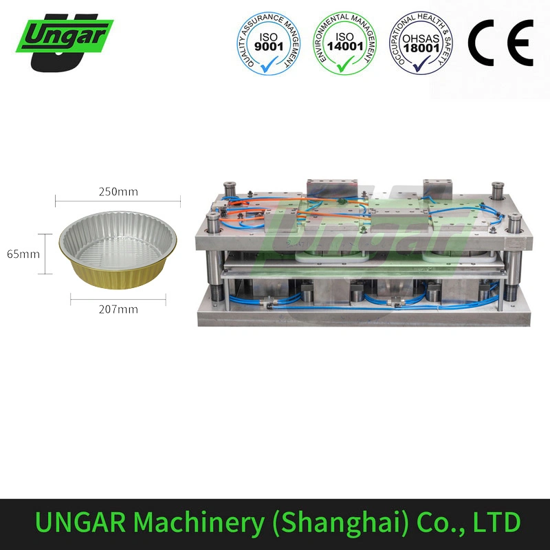 Ungar Foil Punching Stamping Die Machine Mold Aluminum Foil Container Tray Mold