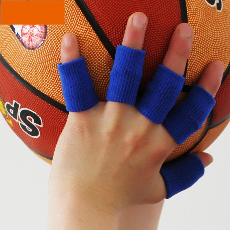 10PC Basketball Finger Guard Finger Protector Sleeve, Arthritis Stretchy Support Sports Aid Wyz15459