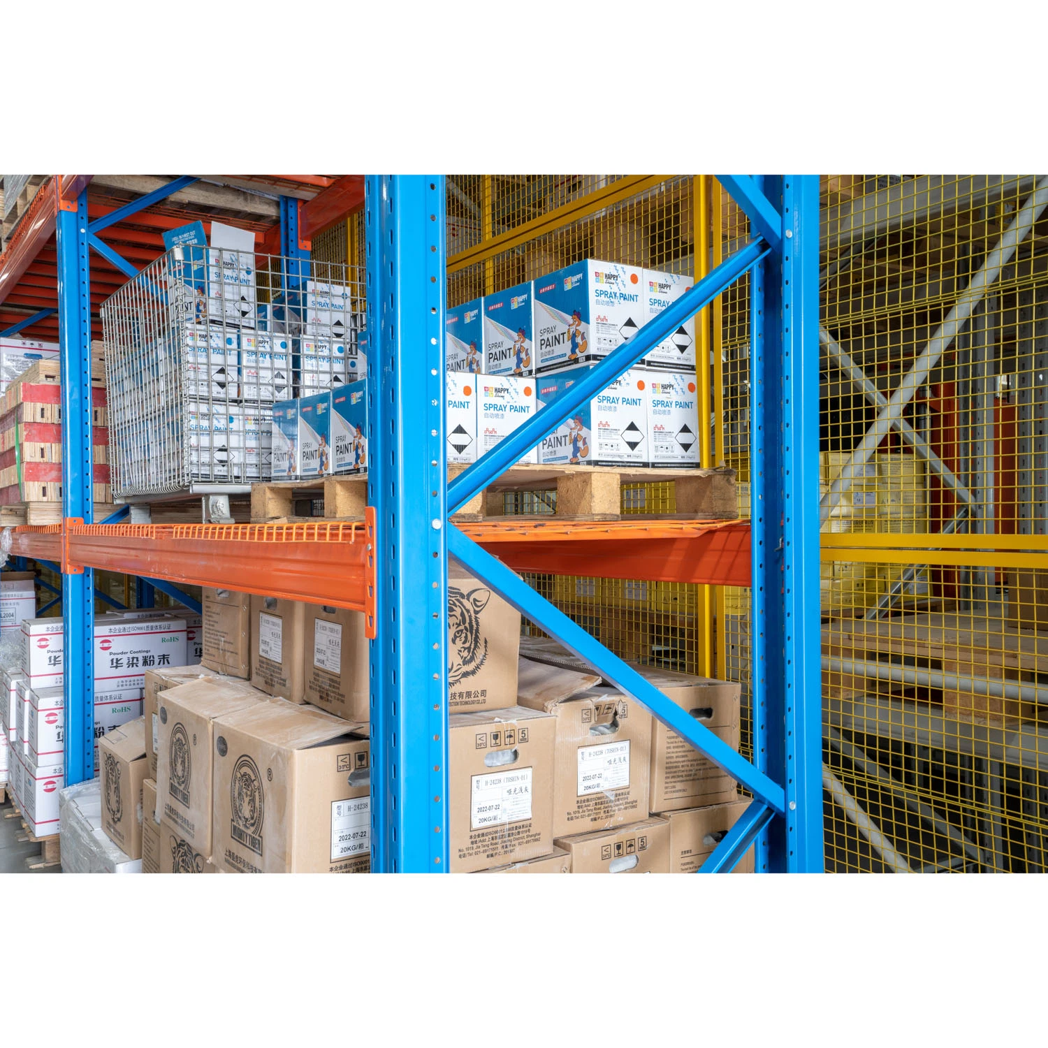 Warehouse Storage Racking System Heavy Duty Selective Rack Pallet Racks Steel Rack Beam