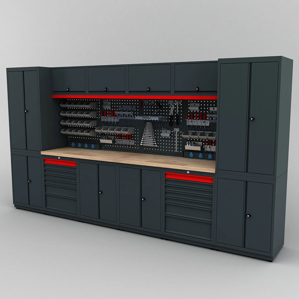 Modular Tool Cabinet System for Mechanic Garages Tool Cabinet