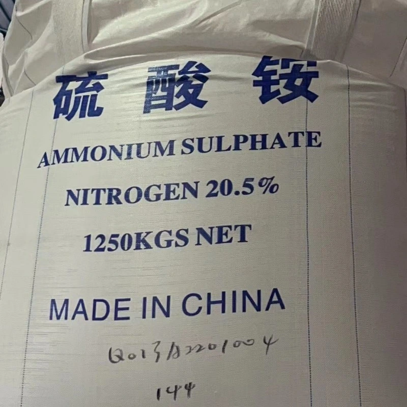 Gránulo blanco de alta calidad Nitrater el fertilizante de sulfato de amonio (NH4) 2SO4