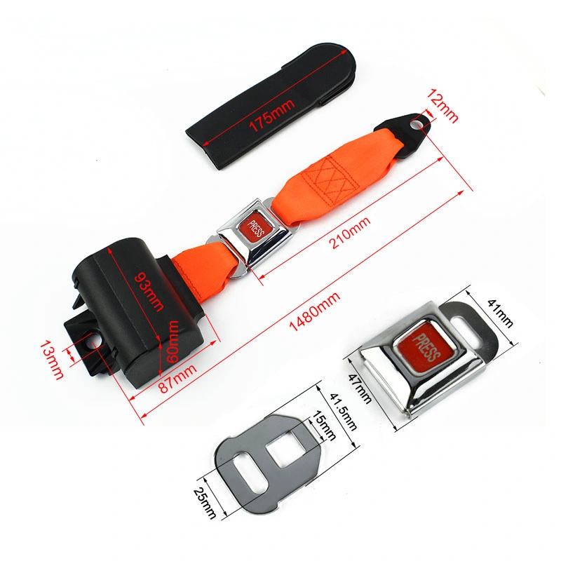 Fec014 Alr Seat Belt for Excavator etc Industrial and Agricultural Vehicles