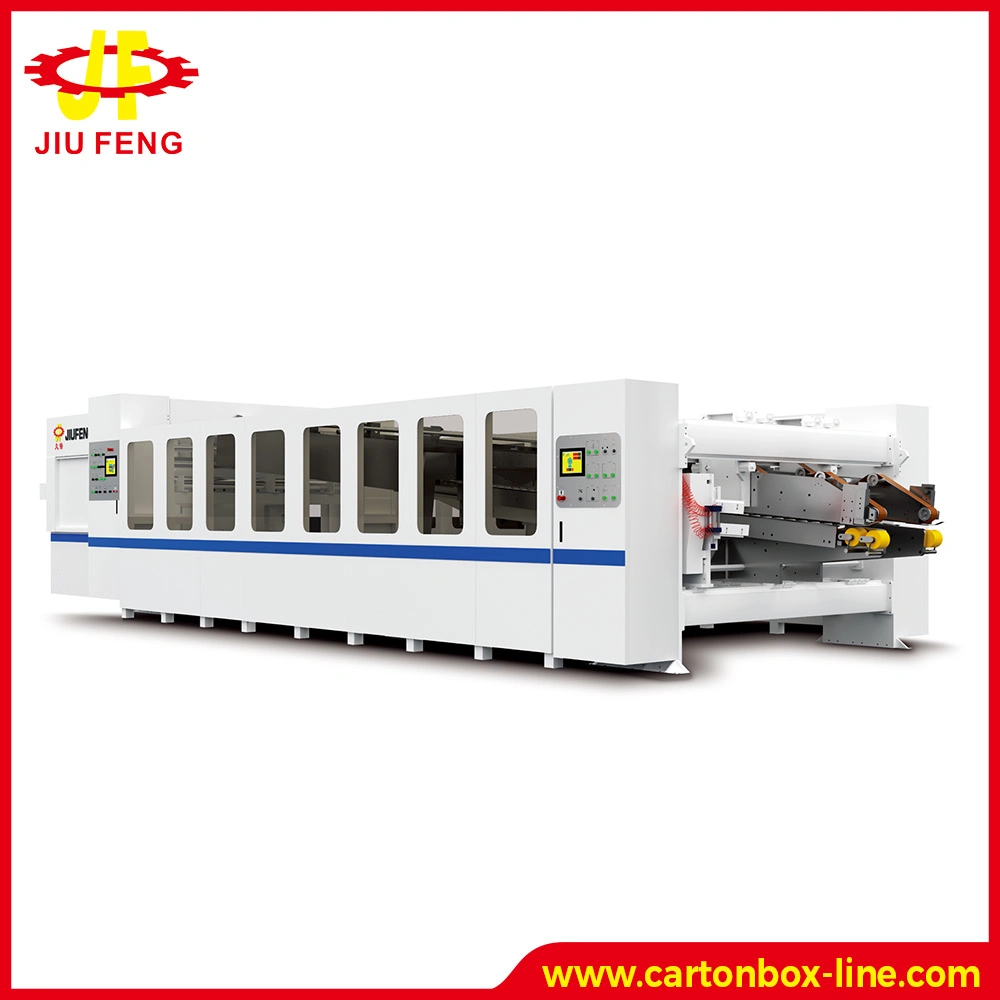 Automatic High Speed Printer Folder Gluer Inline D-Star Vacuum Transfer Top Printing Machine