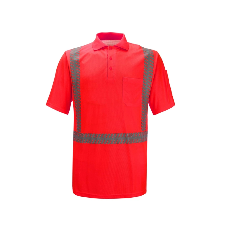 Seguridad ciclismo Camiseta Ropa de trabajo de seguridad personalizada reflectante uniforme