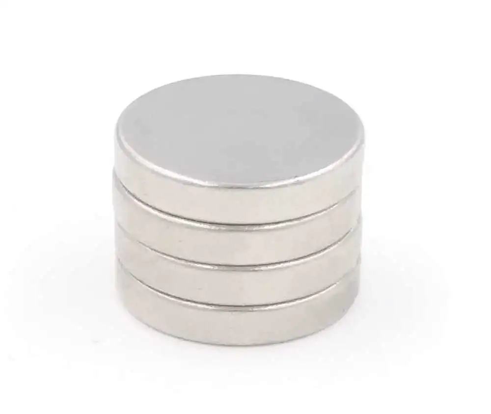 Small Round Thin Disc Shape Rare Earth Bags And Money Clip Magnet