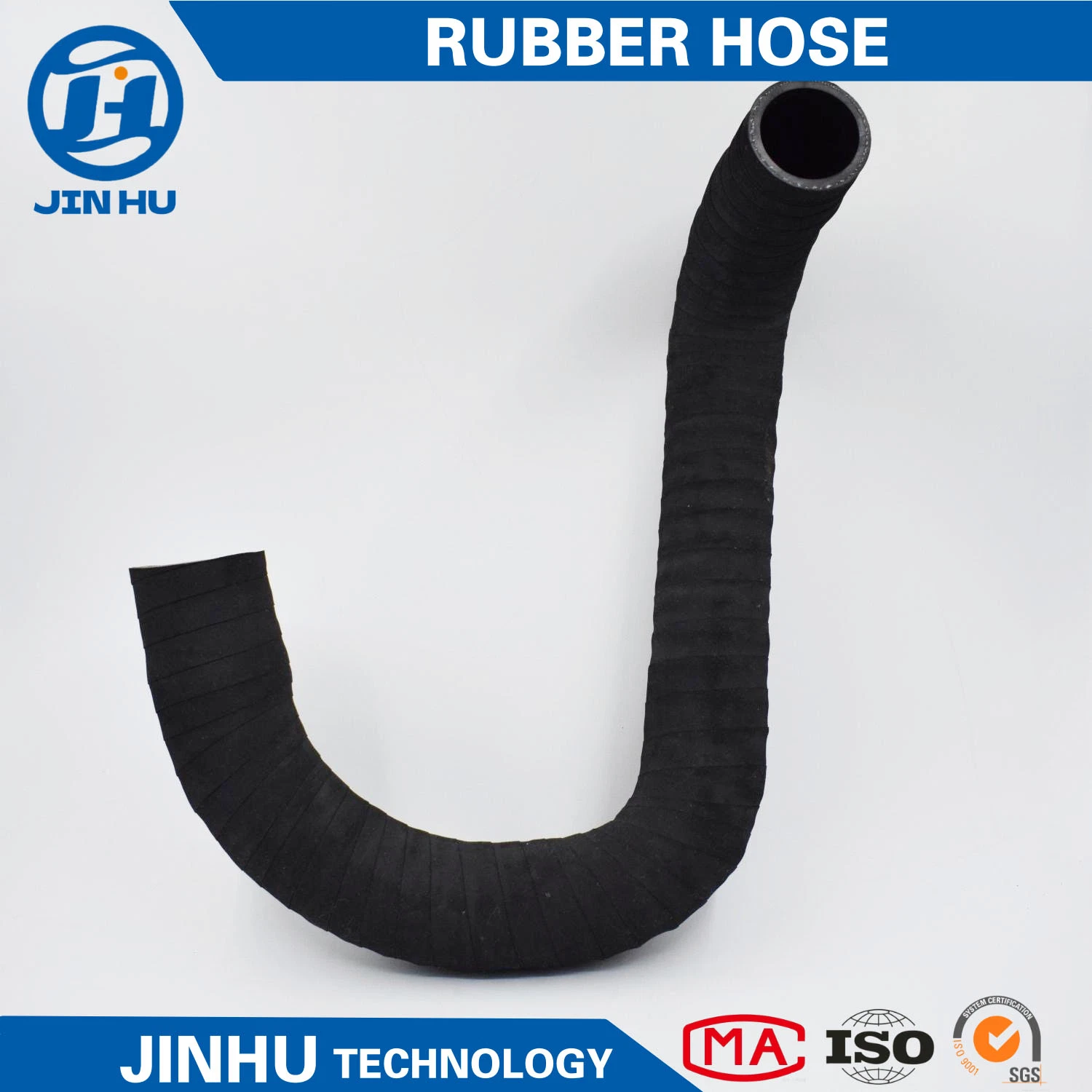 Jinhu 150psi Water Suction & Discharge Rubber Tube Hose Pipe (OEM)