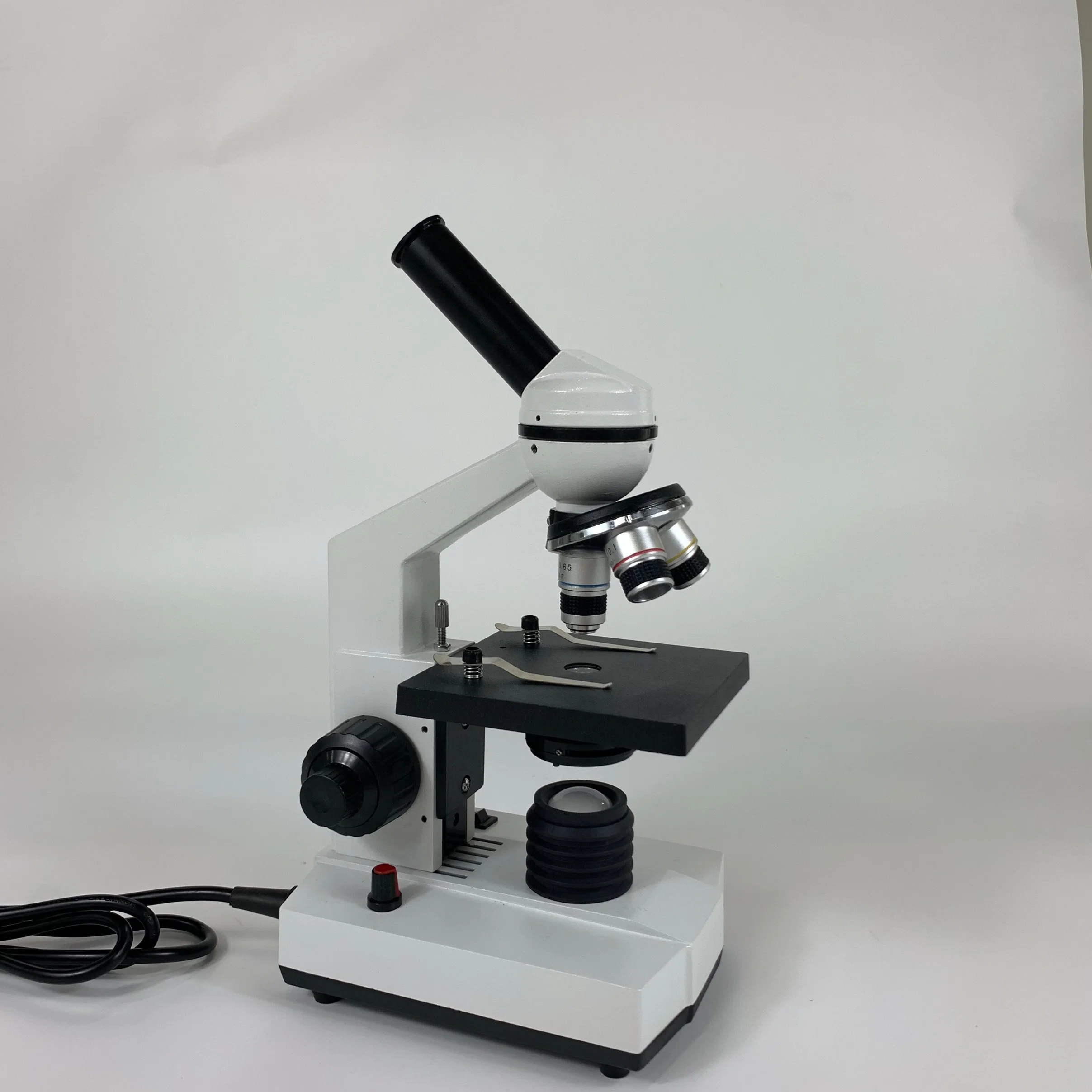 40x-660X microscopio Biológico monocular portátil para estudiantes xsp-102