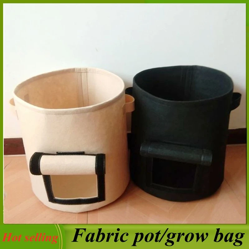 Nonwoven Grow Bag Planting Potato Felt Grow Bag Farbic Pot Vegetables Bag