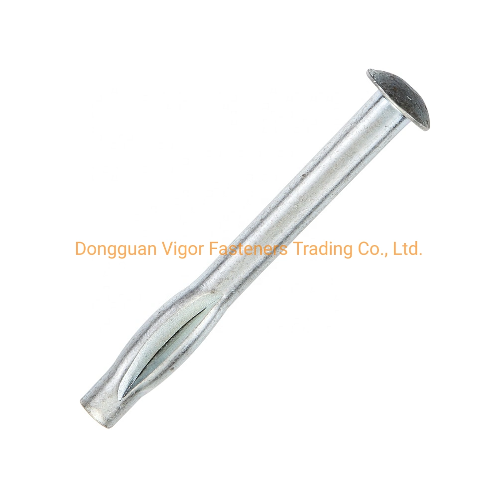 High Tensile Strong Tie Carbon Steel Flat Head Split Drive Anchor Bolt for Construction