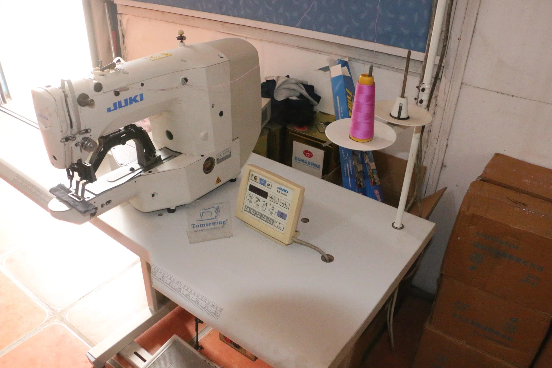 Programmable Used Bartacking Sewing Machine Secondhand Electronic Juki Lk 1900A Old 2ND Maquinas De Coser Industriales Usedas