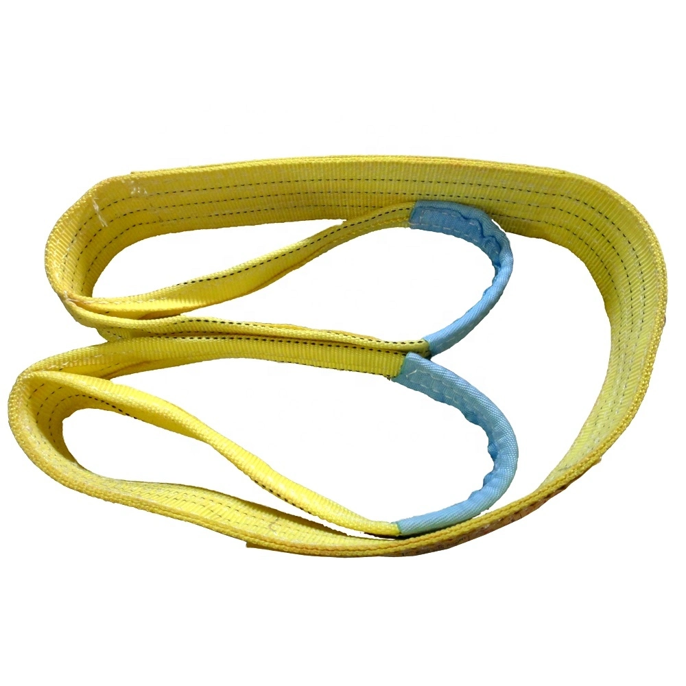 CE Certificate Polyester 2 Ton 3 Meter Green Lifting Straps Lifting Belt