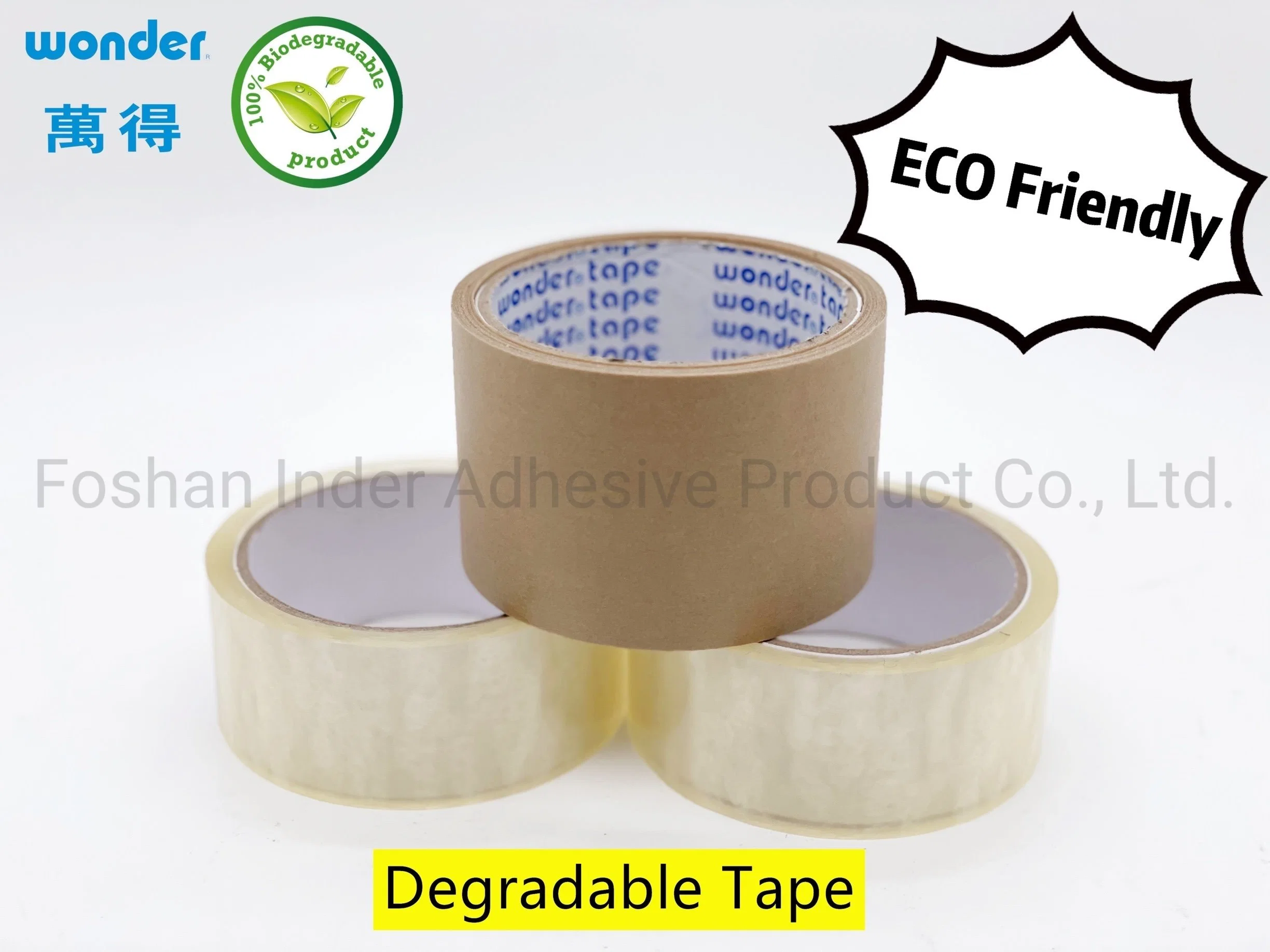 Hot-Selling 100% Biologisch Abbaubare Klebstoff-Tape-Produkte Umweltfreundlich