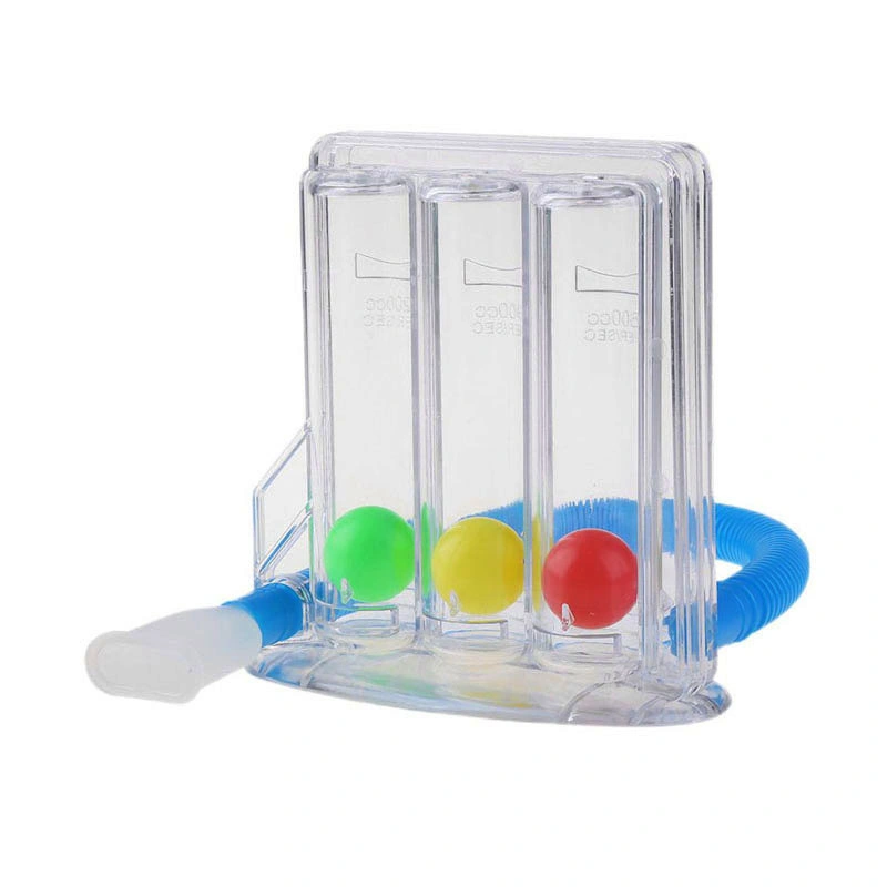 3 Ball Incentive Spirometer Deep Breathing Exerciser Trainingsgerät