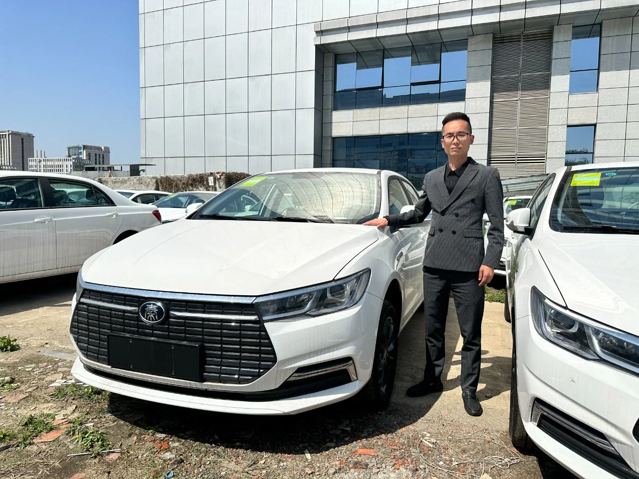 2023 Byd Último Qin City Auto Barato Alta Velocidade Longa Distância Nova Energia Bateria EV Carro Elétrico Usado Elétrico
