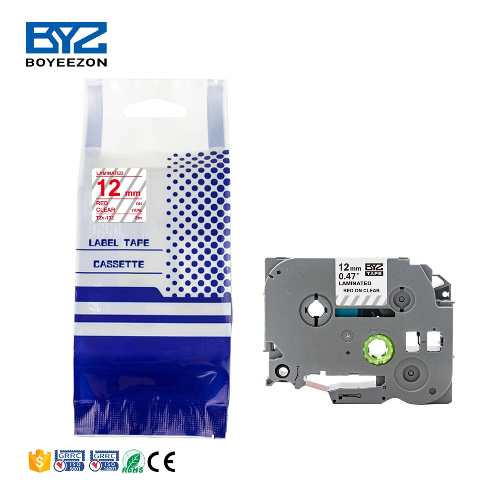 Tze-132 para cartucho de cinta de impresora compatible con el Hno.