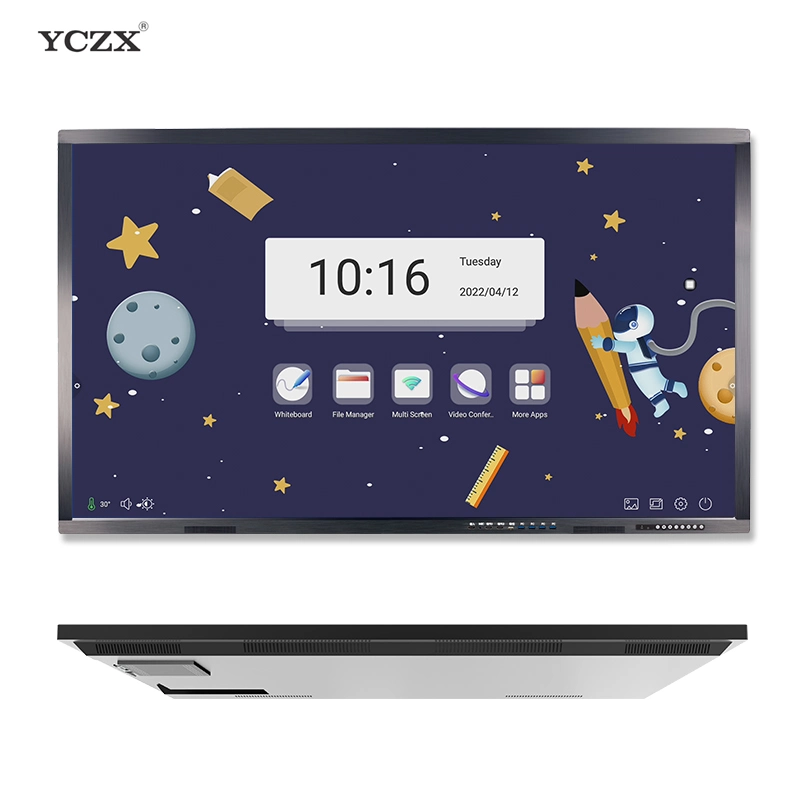 China 65/75/86/100 Inch Touch Screen Flat Panel Displays Smart Interactive Whiteboard