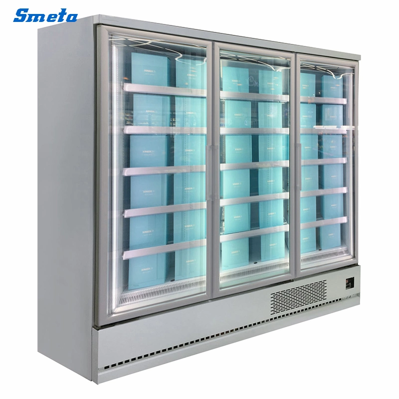 Great Wall Multi Deck Glass Door Ventilate Cooler Shop Beverage Display