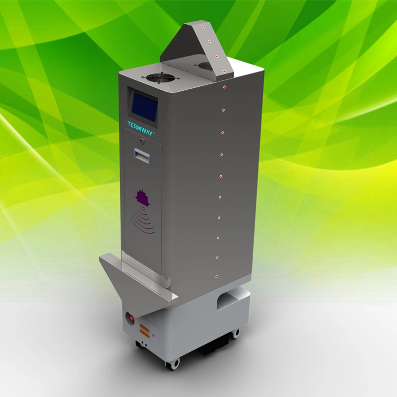 LED chip profunda UVC Robot esterilizador del metro de la Oficina de las escuelas de la máquina de desinfección UVC