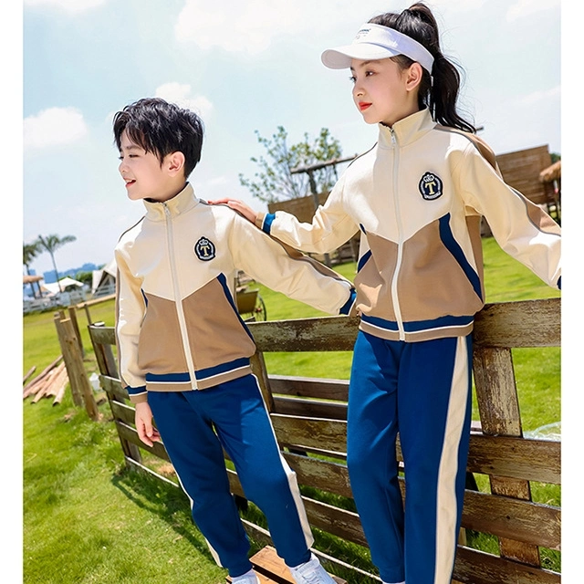 Long Sleeve School Uniforms Custom Design School Sportwear