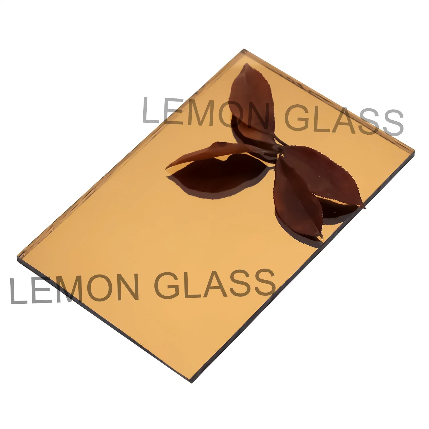 2-6 mm Bronze Double Coated Aluminum Mirror Glass