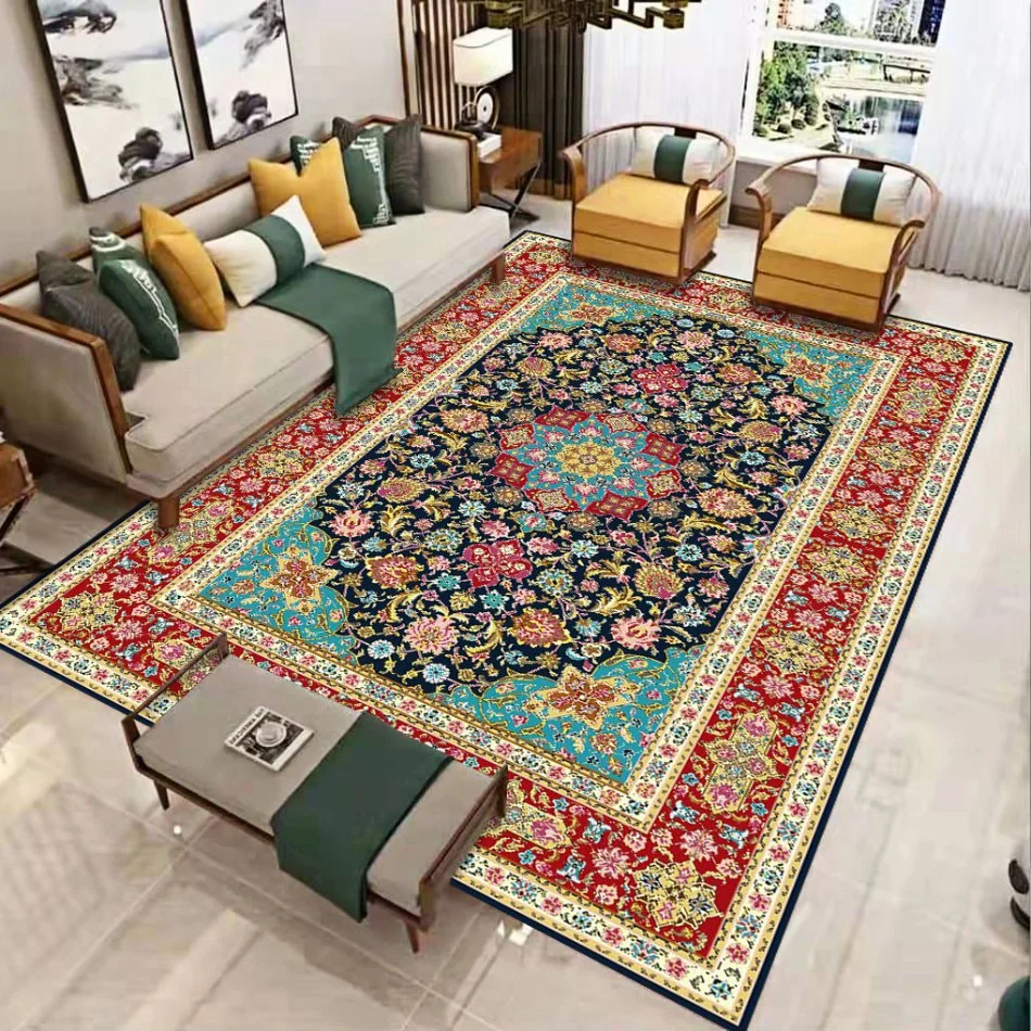 Turquía personalizadas Distribuidores fabricante de alfombras dormitorio grande y moderno Vive Roma 3D Cristal de la banda de rodadura de la escalera alfombras y tapetes