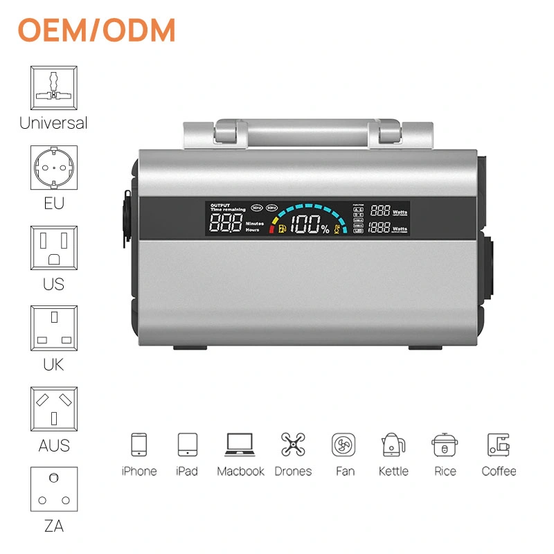 6,6KG 12 Monate OEM / ODM Power Station Solargenerator