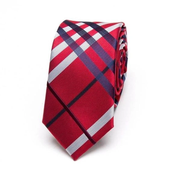 Custom Graduation Uniform Strip Silk Fashion School Tie for Sale