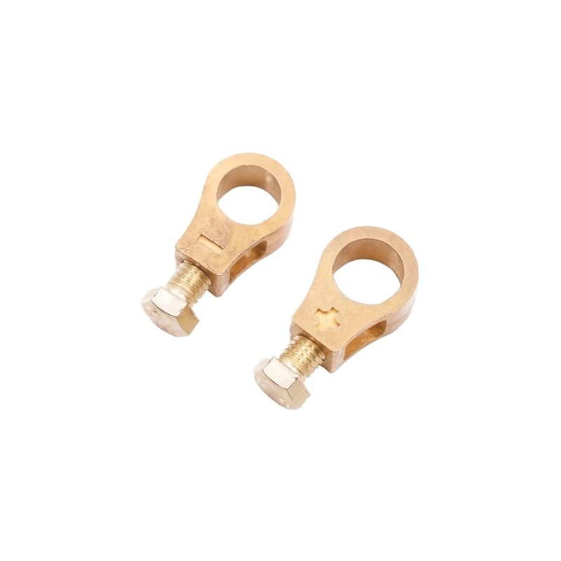 Customized Heavy-Duty Top Post Battery Terminal Connectors Copper Car Battery Terminal Clamp for Marine Auto Boat Vehicles