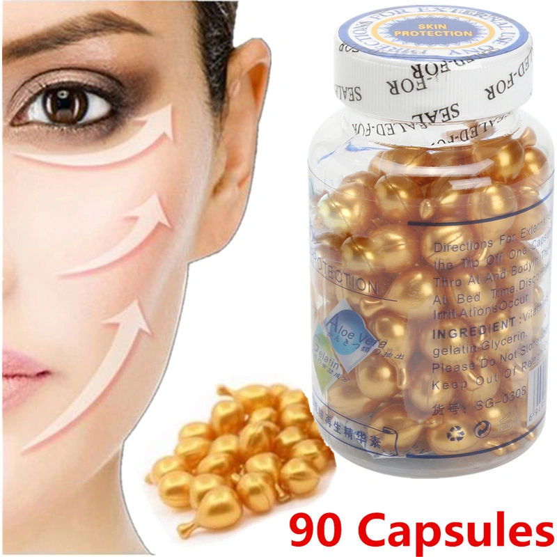 90PCS Vitamin E Extrakt Gesichtscreme Anti Wrinkle Whitening Creme Anti Aging Feuchtigkeitsspendende Essenz Wrinkle Entfernen Gesichtspflege