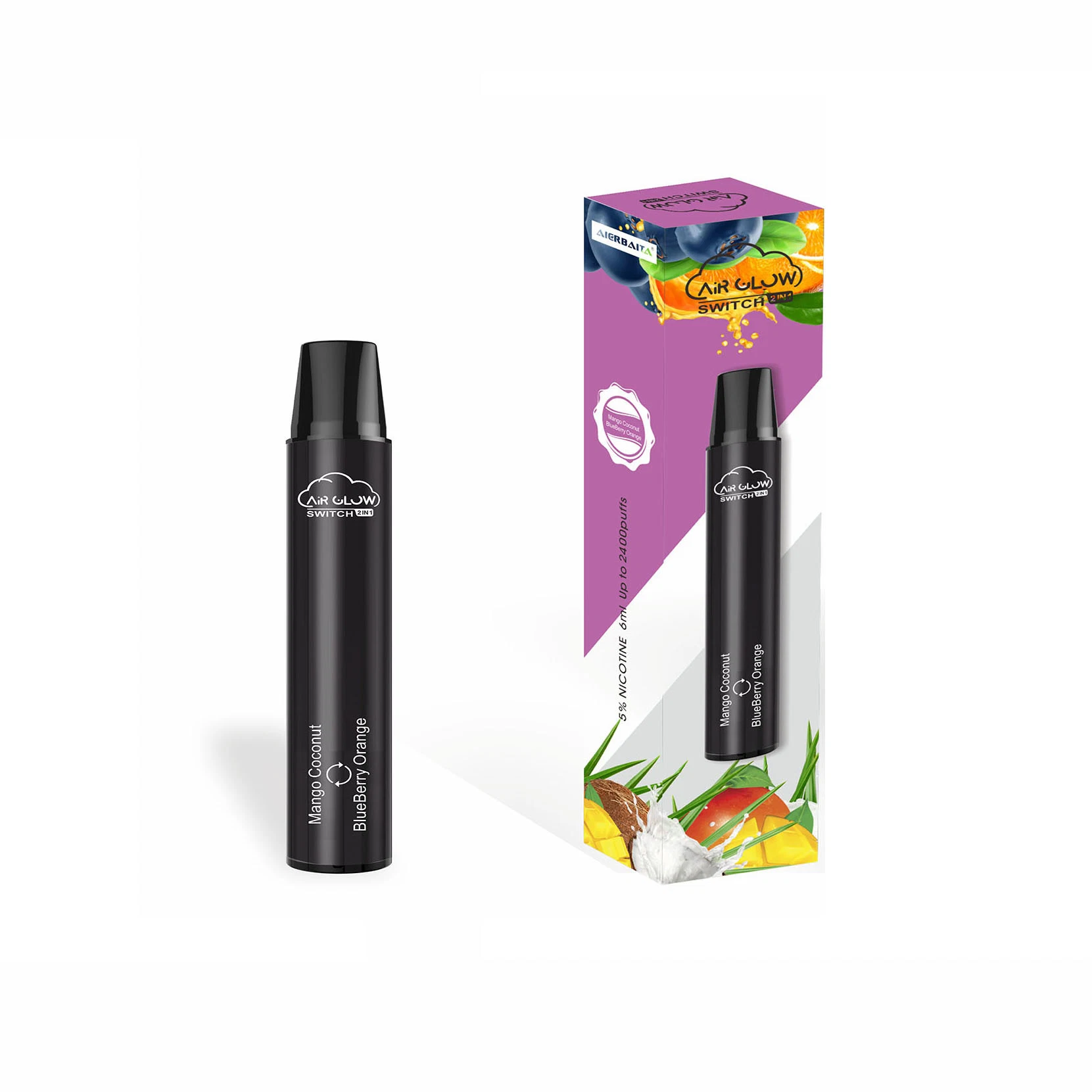 Fábrica Venta en caliente VAPE 2500 Puff sabores de fruta al por mayor desechable Mini cigarrillo electrónico desechable tipo pluma E cigarrillo