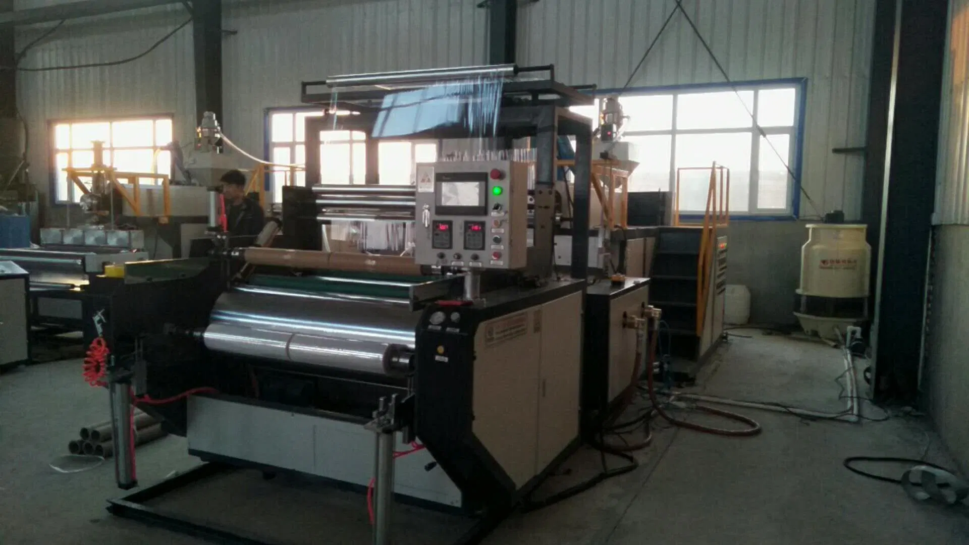 High quality/High cost performance  Automatic Multiple Layer Extrusion Stretch Cling Film Making Machine for Plastic Film Extruder Line