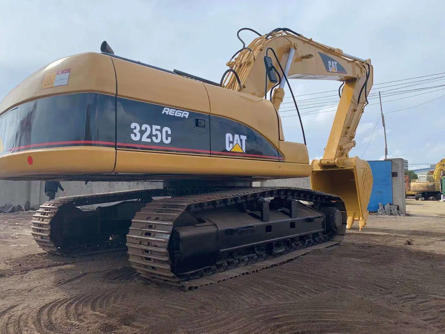 Second-Hand marca japonesa Cat 325C de orugas es barato excavadora Maquinaria de construcción