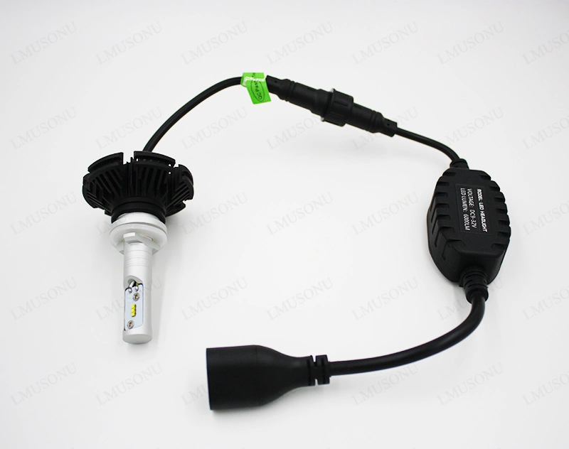 Lmusonu Car 7s 880 LED Headlight 25W 6000lm Waterproof IP67 Fanless Design