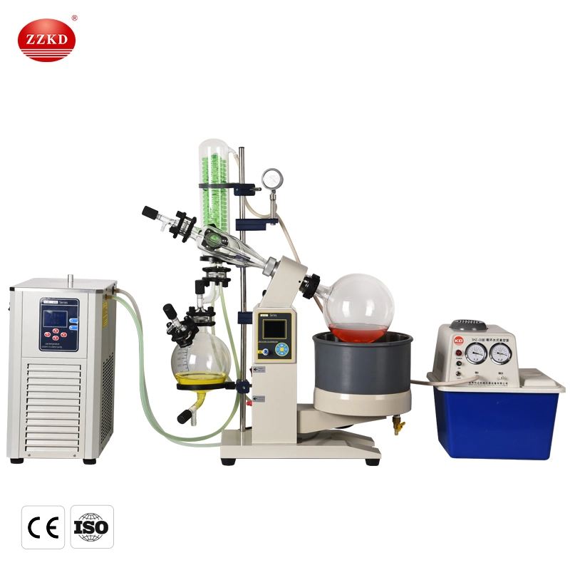 Laboratorio Vacuum Distillation Equipment Precio rotary Flash evaporador