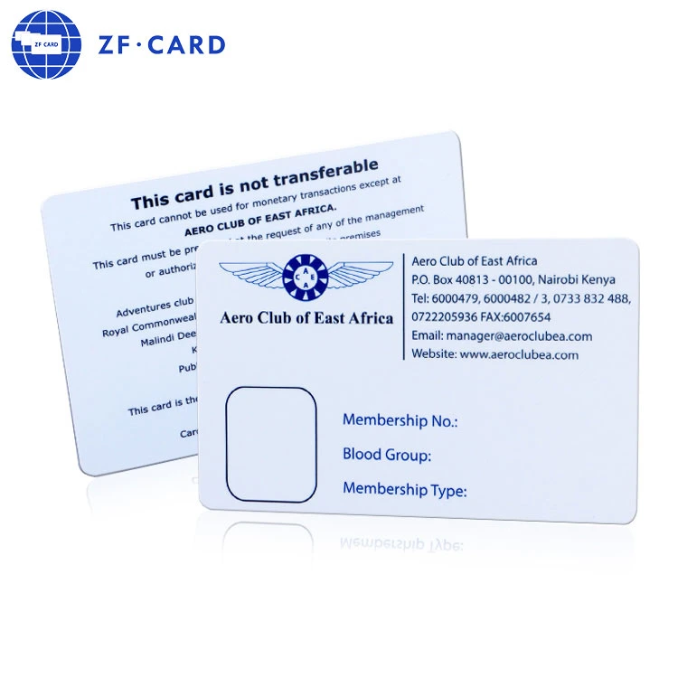Kundenspezifisches PVC gedruckt 100% Original MIFARE Plus (R) SE 1K (4B) Kontaktlose RFID-Zugangskontrollkarte für Studenten