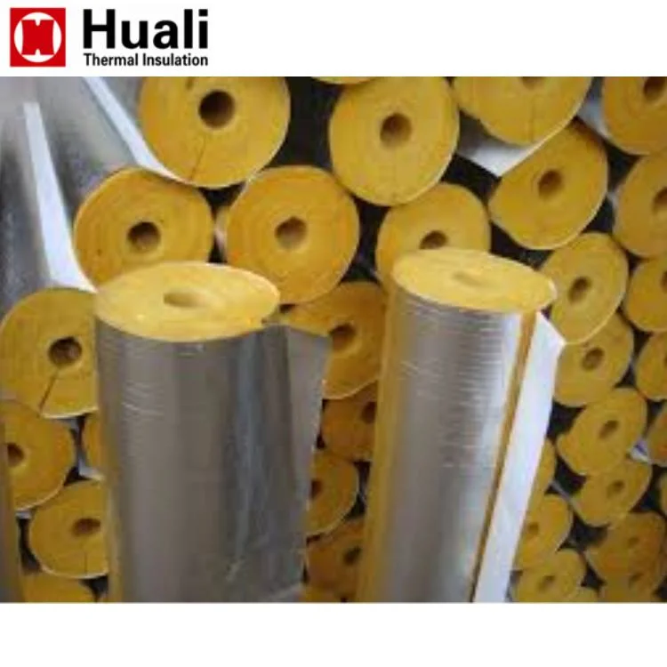 Thermal Insulation Construction Material Glass Wool Pipe Fiber Glass Cloth Glass Wool Reinforced Pipe